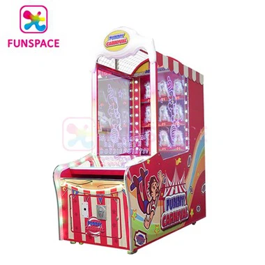 Karnival Lucu Bola Melemparkan Arked Permainan Arked Penebusan